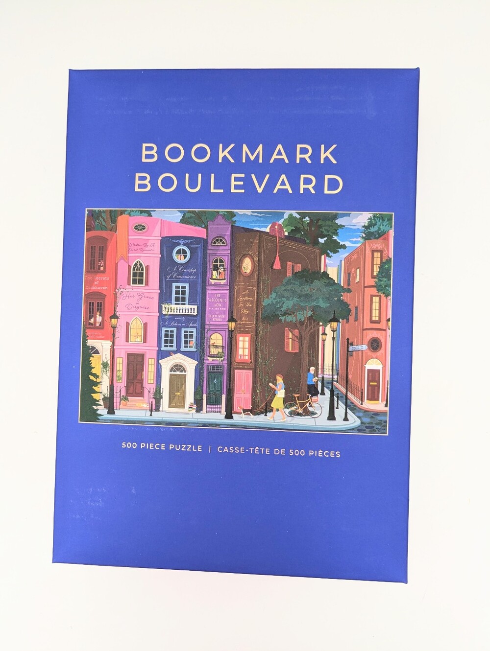 NEW IN BOX Hobbry "Bookmark Boulevard" 500-Piece Puzzle